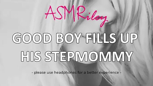 Stepmom and her good boy's erotic audio fuck session