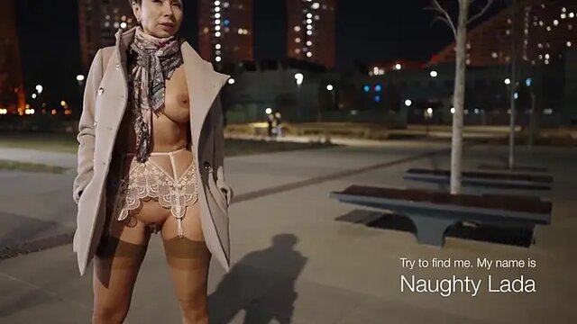 Under My Coat, Lada Shows All!