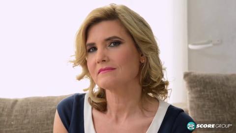 Alby gets rear-ended as her husband watches