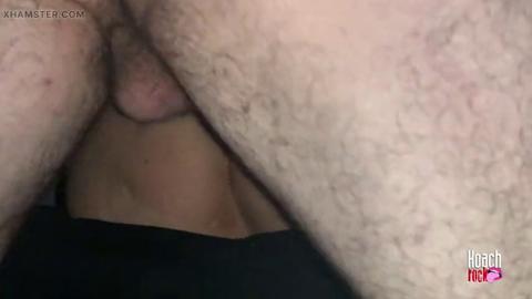 Firm buttocks pleasure with a nearby spouse