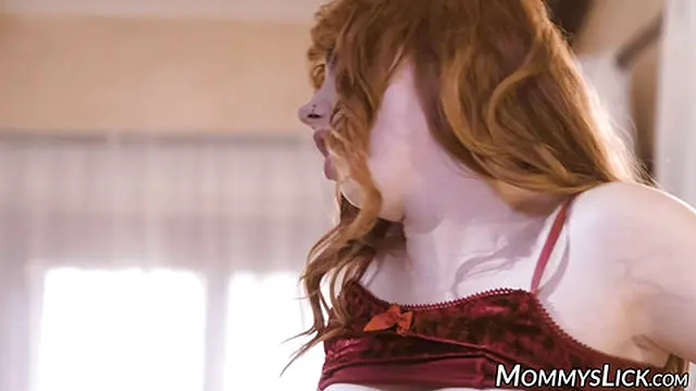 Redhead teen Arietta and brunette Freya enjoy MILF milf