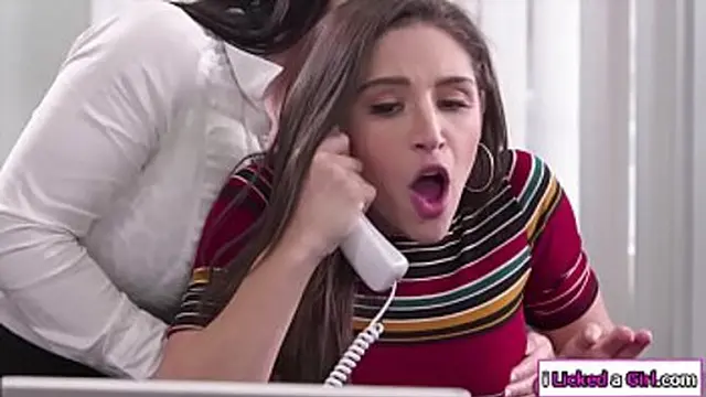 Busty boss gets her ass🍑 pounded by her lesbian hires