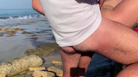 Beach lifeguard explores with an anal👌 pleasure session