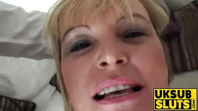 UKSubSluts com - Chubby MILF Alisha enjoys sucking and riding a thick cock🍆