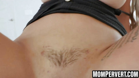 Alexis Zara's tattooed mil gets milked dry by stepson