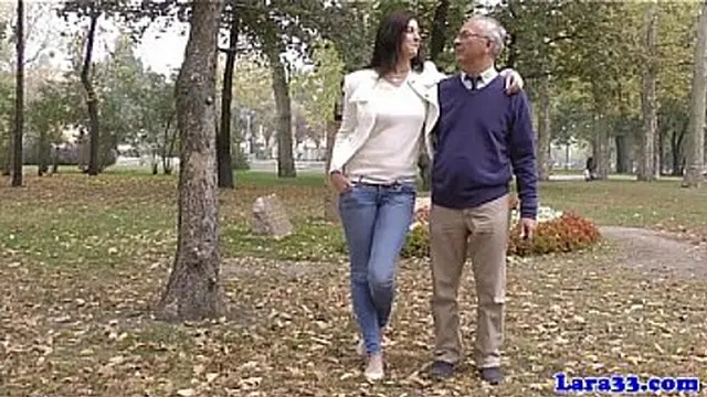 British mature MILF gets doggystyle pounded in FFM threesome