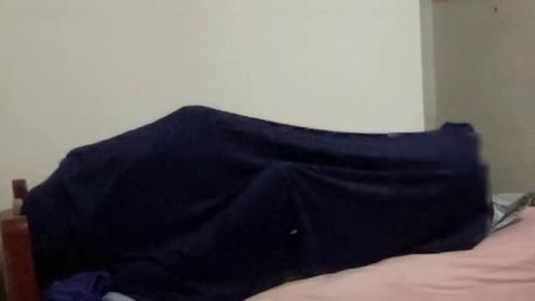 Under-blanket blanket-blowing her twat