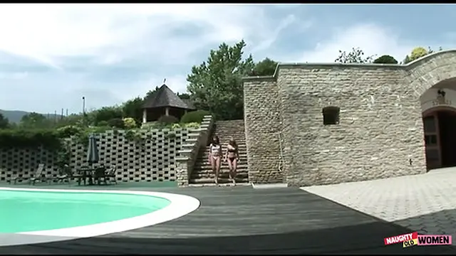 Two Huge Rear-End MILFs Slobber on His Dicks Before Letting Him Use Their Assholes