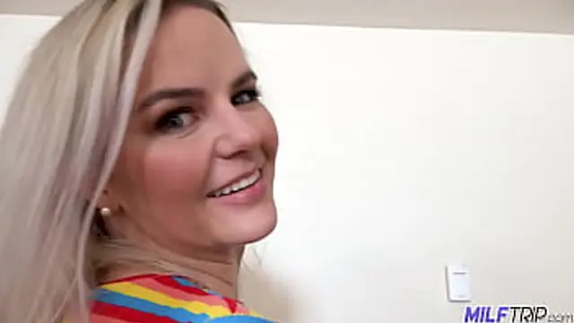 Busty Milf takes control