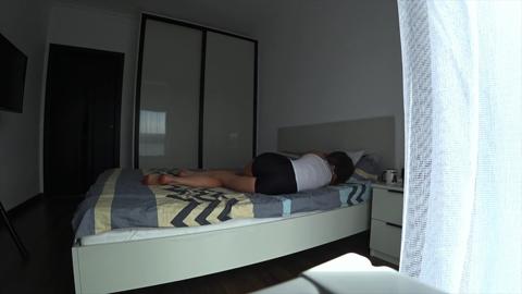 Raw infidelity Ex-spouse gangs neighbor on a family bed, husband absent