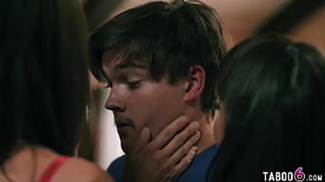 milf MILFs and young boyfriend explore forbidden desires in a wild &mdash;  intense encounter