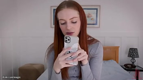 Teen stepdaughter Maya Kendrick caught stepmom MILF Helena Locke bound and fucked by gardener Tommy then she is anal fucked too in threesome