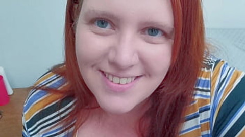 Redhead milf married bbw squirts, sucks and teases her husband so he can bring friends