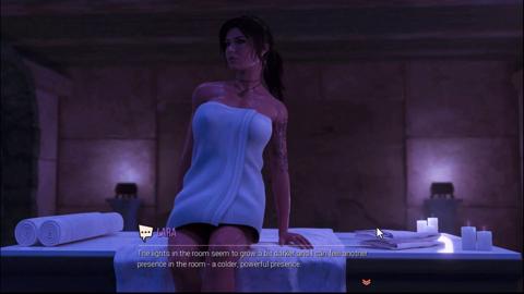 Croft Adventure #4: His huge dick🌭 teases but just fuck me already