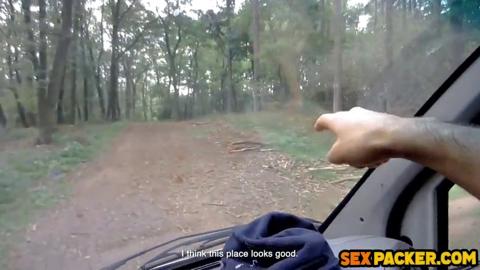 Publicly ravaged by a randy mature female, cum-drenched oral😜 sex ensues, a filthy delight.