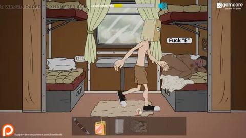 Fuckerman: Hot Guy and Seductive Girls on a Train, Episode 4