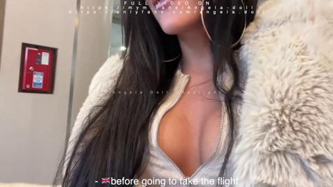 Angela Doll - AIRPORT GAME: Emptying Strangers' Balls in Public Restrooms at Roissy