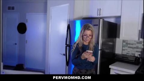 Blonde Mom Gangbanged Till She's Dripping With Sex Juice