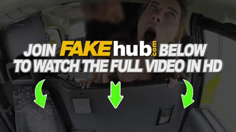 Blonde Mature Fake Taxi Date, Huge Boobs Crave Hard Cock🍆
