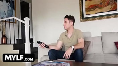 Mommy's Boy Gets Creampied on Birthday by Step-Daddy's Meatstick