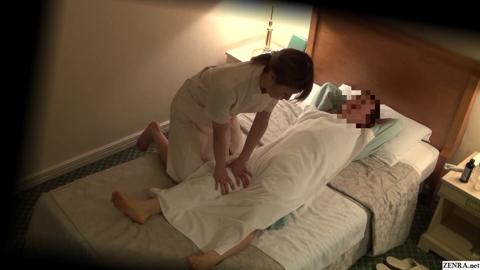 Experienced Japanese Massage Lady Flirts with Dashing Guest