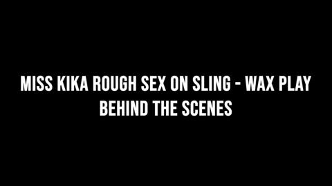 Behind the Scenes: Miss Kika's Slingshot Stamina - Jokes and Naughty😈 Dialogue