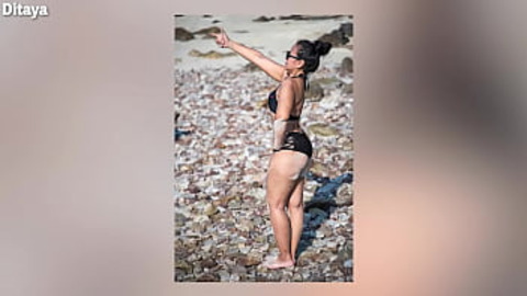 Beach Babe MILF Showcases Her Skills