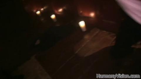 Two blonde bimbos get nailed raw in a sweaty group bang fest