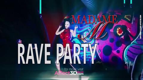 Raw 3D Futanari Fucks Large Breasted Futa in Groovy Disco Frenzy