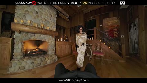 Resident Evil's lady Dimitrescu unleashed her wrath on an unsuspecting victim in a XXX XXX encounter