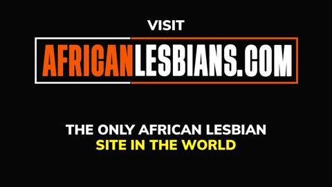  Busty African Woman Visits Friend, Strips on Couch for Lesbian Fun