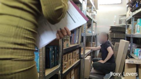 Raw, raunchy sex escapade with warehouse stud, hubby forgotten