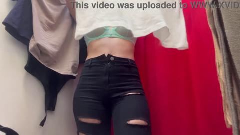 Peeping Tom's Paradise: Exposing Innocent Honey's Hidden Assets in the Locker Room