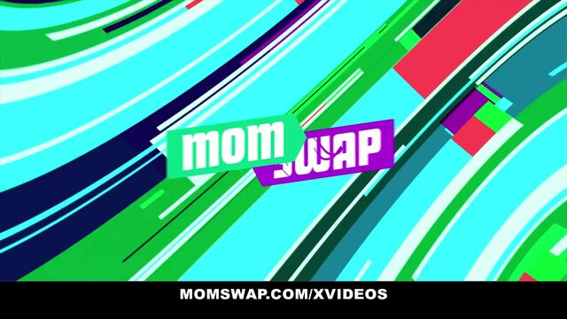 Busty MILFs Karen and Syren De Mer double team stepsons on the couch