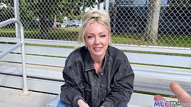 Busty Blonde Devoured Roughly