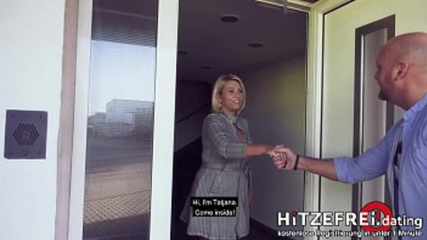 German MILF Rides Young Stud - Explicit XXX Action