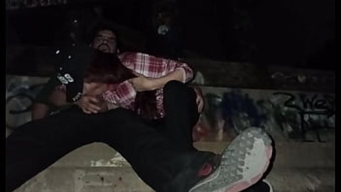 'Gory Mission Ends with Steamy blowjob Underneath a Railway Arch'